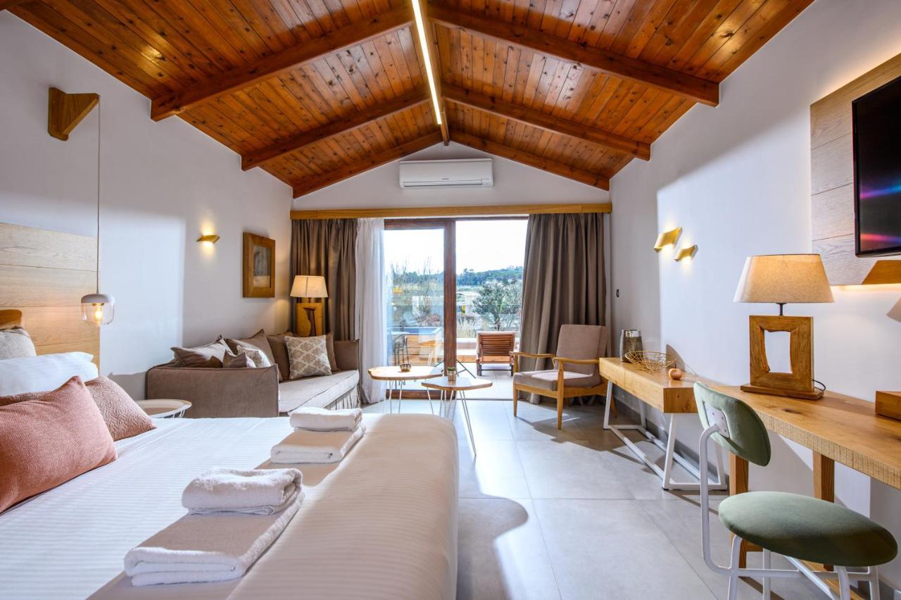Platanias Theros Suite By Creta Paradise Gerani  Ngoại thất bức ảnh